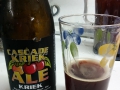 Sampling an American Cherry Kriek.